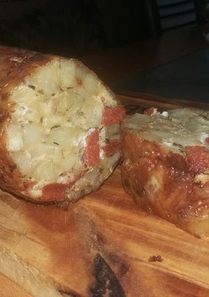 Una foto de Tortilla de Papa española en tubo
