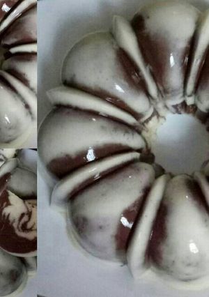 Foto resep Puding zebra