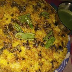 A picture of Namkeen Dhokla.