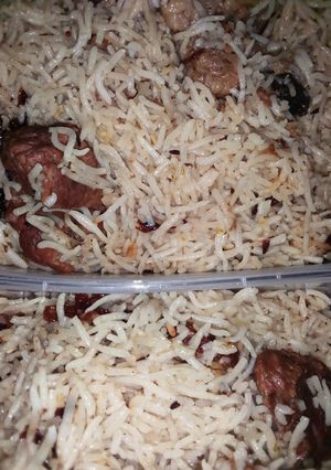 A picture of Beef dehli polao.