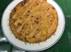 Una foto de Tortilla okonomiyaki