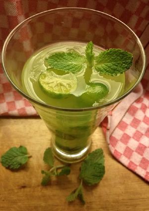 Foto resep Es Melon Mint Kalamansi Madu