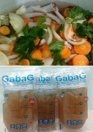 Foto resep MPASI Kaldu Ceker Slow Cooker