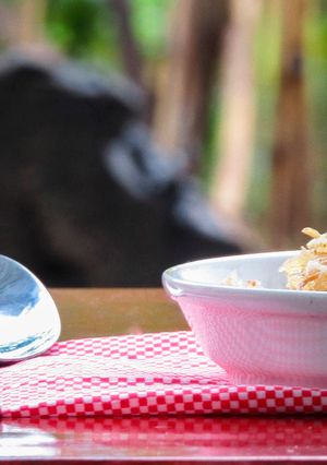 Hình của món Bì chay.