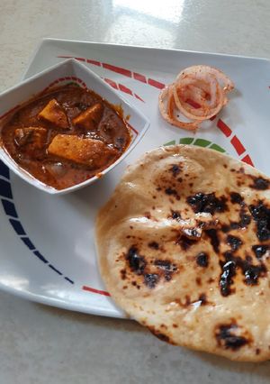 A picture of Paneer tikka masala.