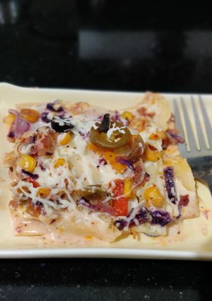 A picture of Vegetable Lasagne.