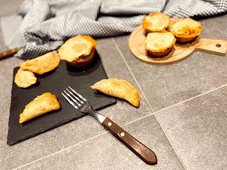 EMPADAS DE FRANGO, TOMATE E SOJA! 🥧🍗🍅