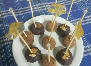صورة لوصفة بوبس كيك بالبسكوي والموز