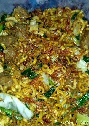 Foto resep Mie telor goreng spesial