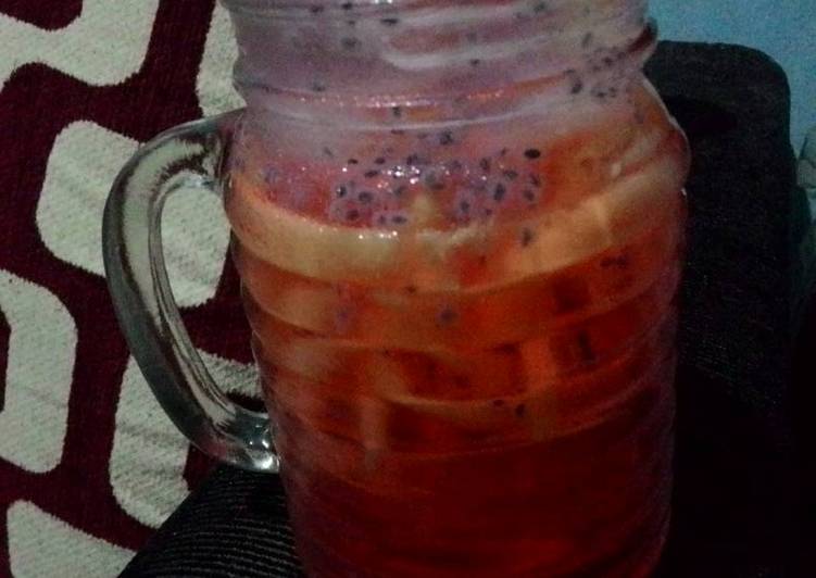 Cara termudah untuk Musim Panas Untuk Mencoba Di RumahEs blewah biji selasih segerr