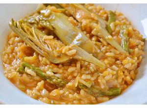Foto principal de Arroz meloso con verduras (Thermomix)