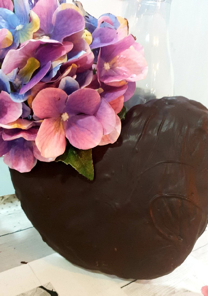Una foto de Palmera rellena de nata y bañada en fondant😋👍