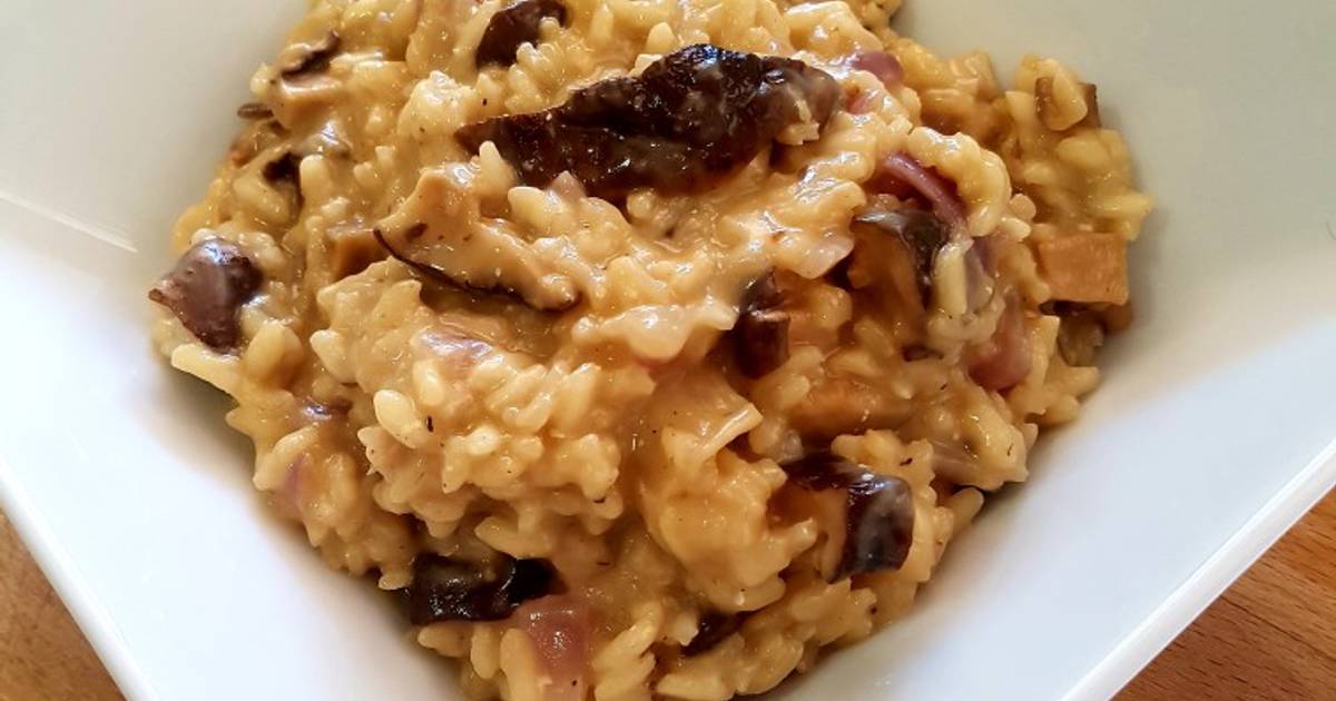 Risotto de setas y queso 242 recetas caseras Cookpad