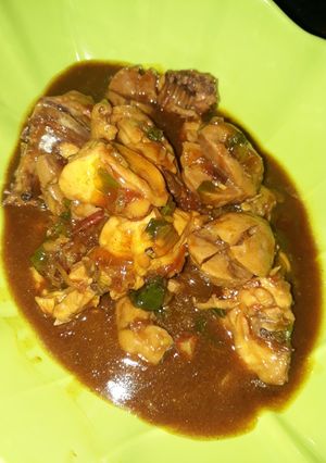 Foto resep Ayam Bakso Saus Lada Hitam