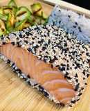 Sesame-Crusted Salmon Fillets