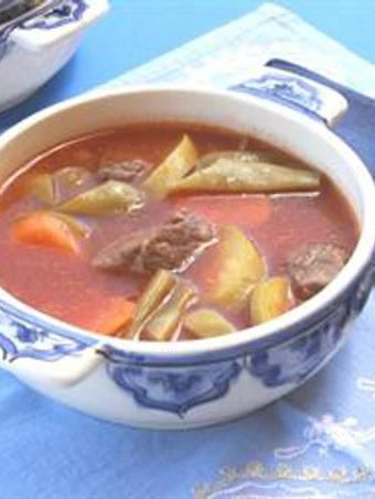 Easy Steps to Prepare Vegetables and meat soup - shorbet khodra w lahmeh the So Delicious Appealing
