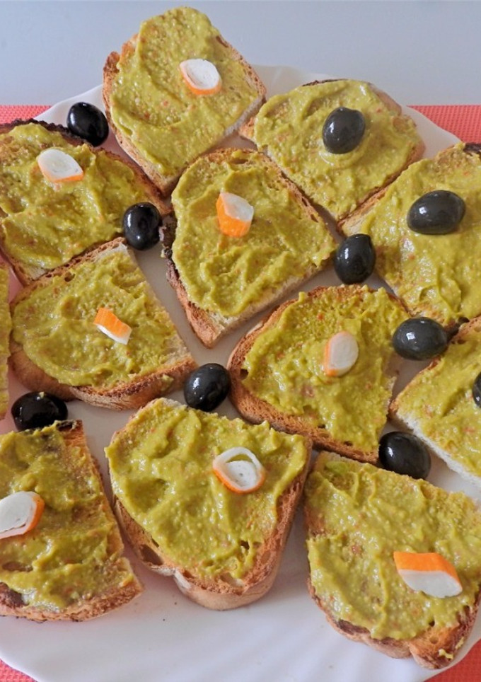 Una foto de Paté de aguacate