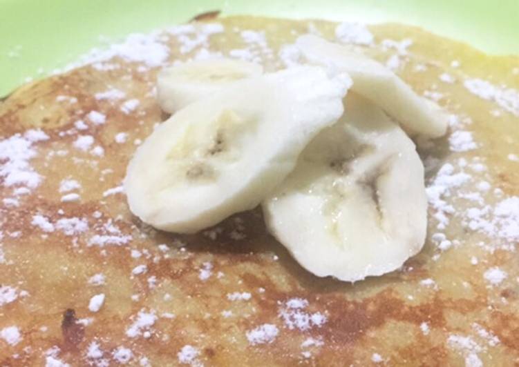 Banana Pancake Simple Banget Cui