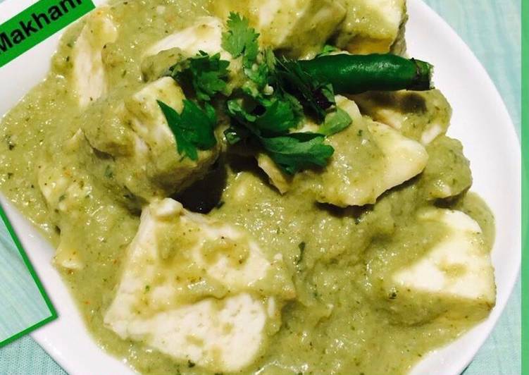 Hariyali Paneer Makhani
