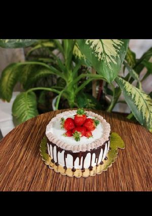 عکسی از دستور کیک به مناسبت روز دختر