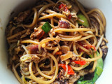 Spageti Bumbu Tek tek