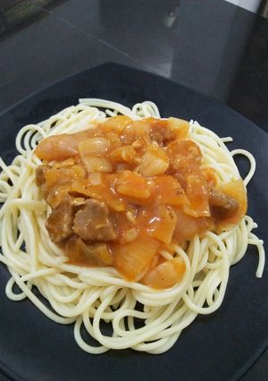 Foto resep Spaghetti Bolognese - DAPUR TIRINI
