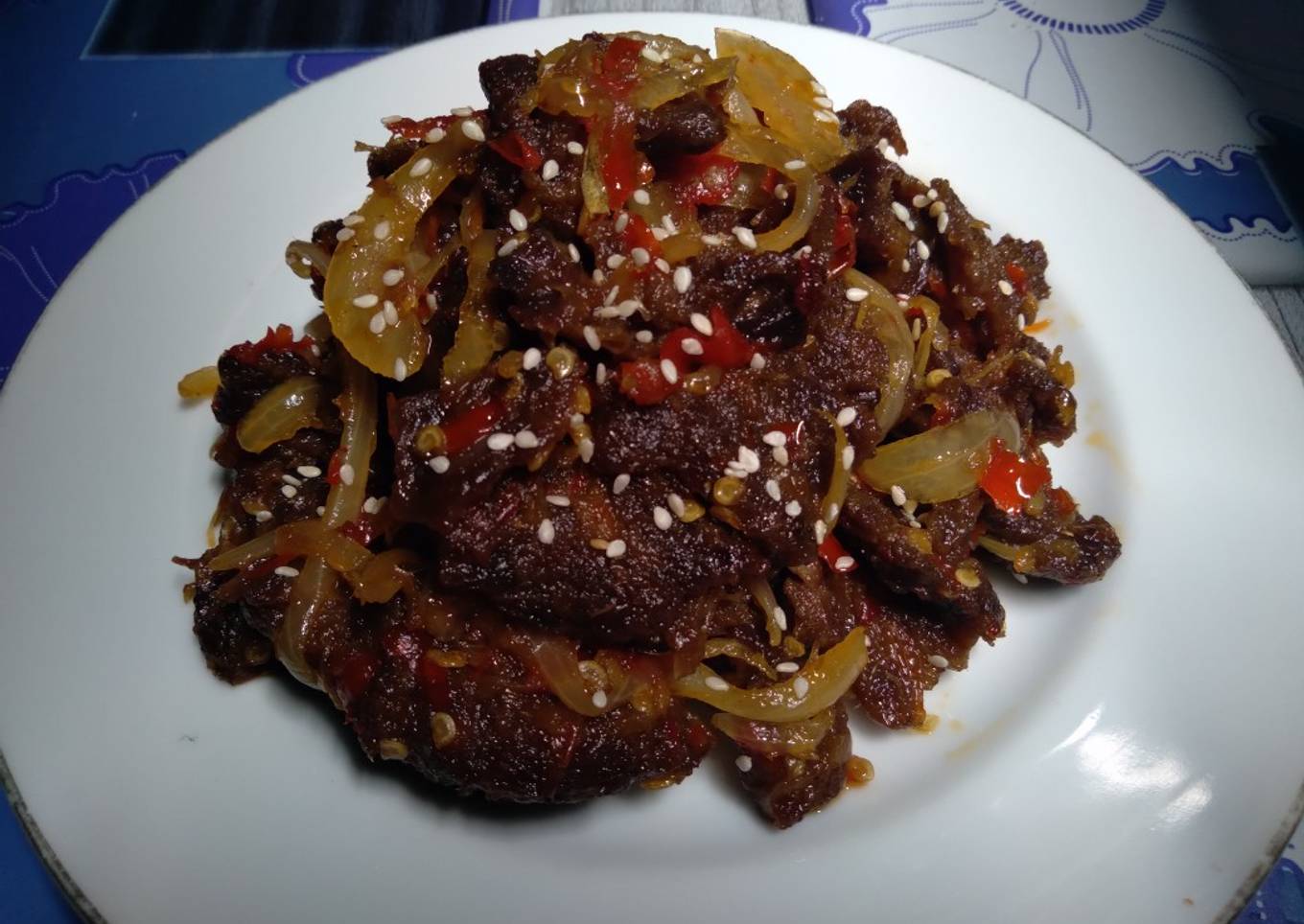 Dendeng Sapi Balado