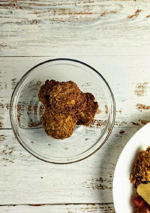 Una foto de Galletitas de masa de crumble