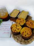 Set Dessert Simple Tart Susu khas Kupang, Bolu jagung manis, Summer Magic Ice