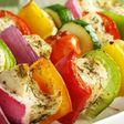 Pineapple and Chicken Kebab
