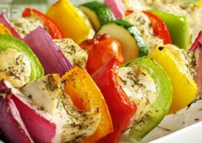 Easiest Way to Prepare Award-winning Pineapple and Chicken Kebab