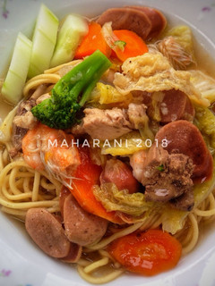 Foto resep Capcay Mie Kuah