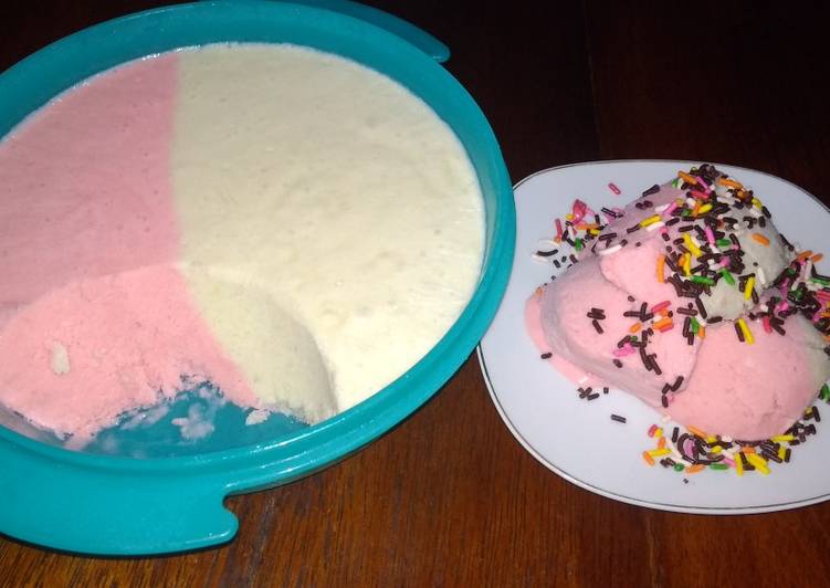 Ice cream durian homemade