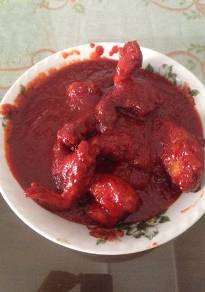 Foto resep Ayam goreng sambel baladoaq