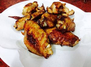 Hình của món Gà chiên mật ong.