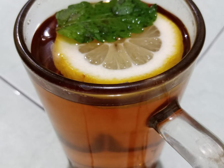 Anti Ribet, Memasak Lemon Tea Mint Enak