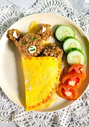Foto resep Nasi Goreng Karakter