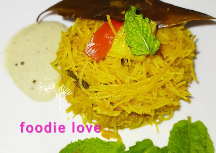 Recipe of Super Quick Homemade Vermicelli Veg Biryani