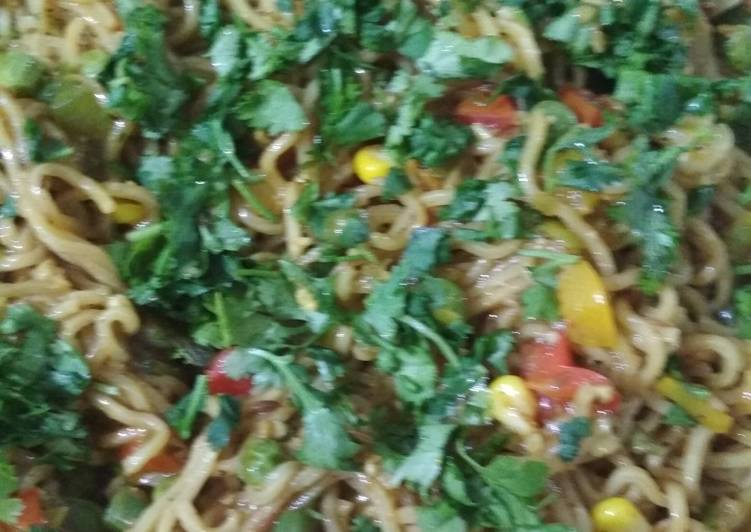 Recipe of Award-winning Vegetable Masala Tadaka Maggi