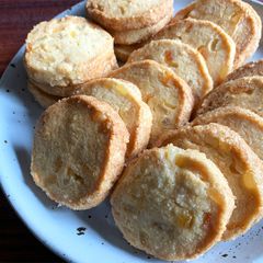 A picture of Sugar Coated Citrus Peel Cookies.