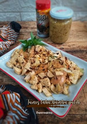 Foto resep 44.Tumis tahu bumbu putih