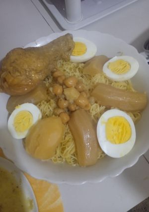 صورة لوصفة رشتة جزائرية
