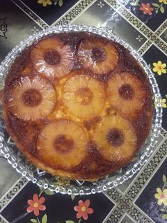 صورة لوصفة كيكة الاناناس ✨