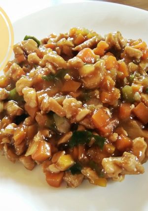 Foto resep Ayam isian roti goreng atau bakpao