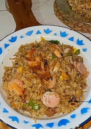 Foto resep Nasi Goreng Seafood 🦐🦞🦑