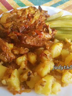 🧡Szaftos serpenyős sertéstarja - Jucus módra🧡 recept fotója