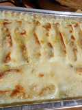 Cannelloni with Ricotta, Spinach, and Porcini Mushrooms