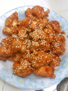 Hình của món GÀ SỐT CAY HÀN QUỐC 🐥🔥.