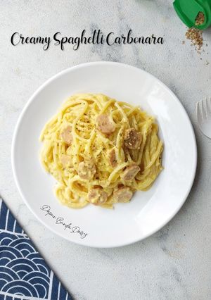 Foto resep Creamy Spaghetty Carbonara