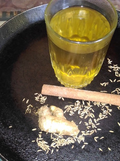 A picture of Cinnamon refreshing drink.